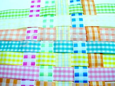 Gingham ribbons (Gingham Bänder)