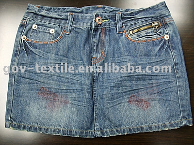 Ladies` Denim Skirt