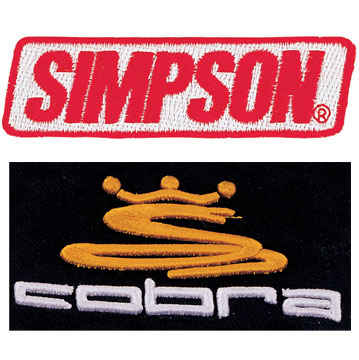 Embroidery badge