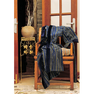 Jacquard Velour Bathrobe (Jacquard Velour Bathrobe)