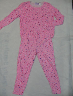 stock for girl nightwear item H190 (du stock de vêtements de nuit fille H190 point)