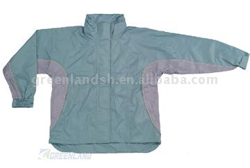 Taslan / PU Kinder Jacke (Taslan / PU Kinder Jacke)