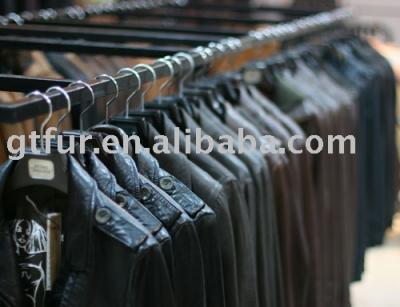 sheep skin leather Garment (Schafsfell Lederbekleidung)