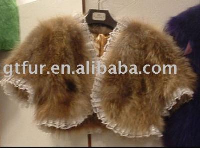 Knitted fox fur waistcoat (Трикотажный жилет мех лисы)