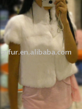 rabbit fur waistcoat (Kaninchenfell Weste)