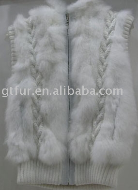 rabbit fur waistcoat (Kaninchenfell Weste)