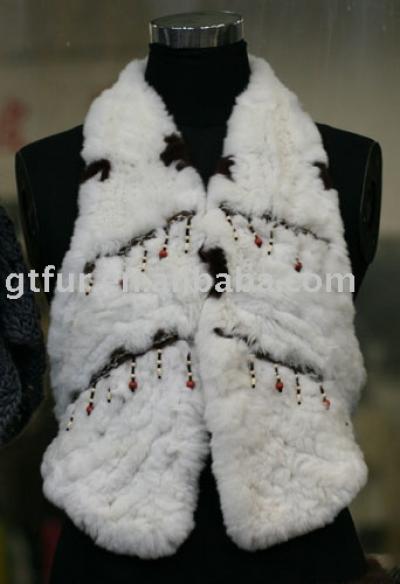 rabbit fur waistcoat (Kaninchenfell Weste)
