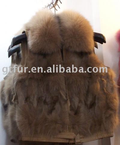 Fox fur waistcoat (Fox Pelz Weste)
