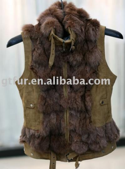 Fox fur waistcoat (Fox Pelz Weste)