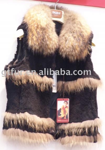 rabbit fur waistcoat (Kaninchenfell Weste)