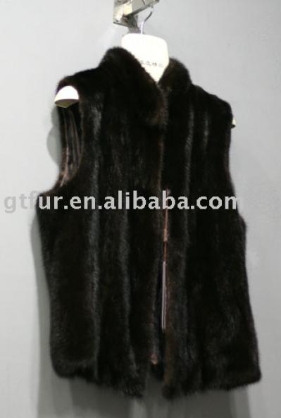 mink fur waistcoat (Nerz Pelz Weste)