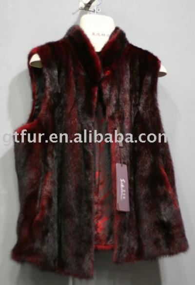 mink fur waistcoat (Nerz Pelz Weste)