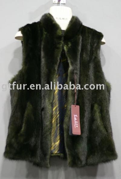 mink fur waistcoat (Nerz Pelz Weste)