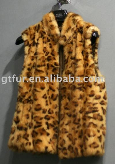 mink fur waistcoat (Nerz Pelz Weste)