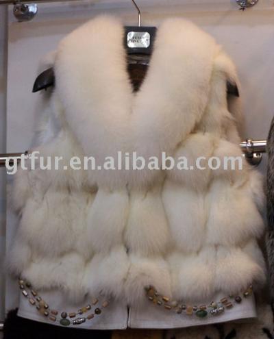 Fox fur waistcoat (Fox Pelz Weste)