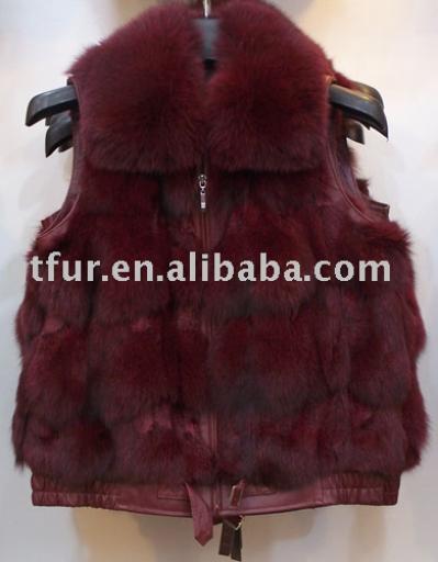 Fox fur waistcoat (Fox Pelz Weste)