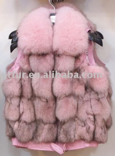 Fox fur waistcoat (Fox Pelz Weste)