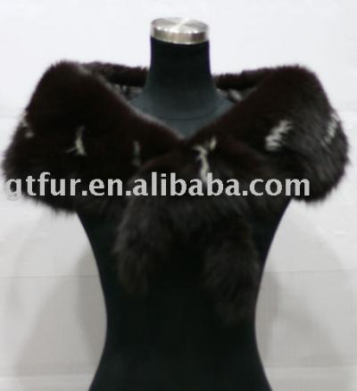 Fox fur collar (Лисий мех воротника)