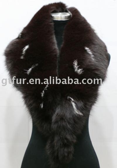 Fox fur collar (Лисий мех воротника)