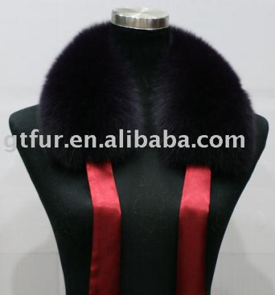 Fox fur collar (Лисий мех воротника)