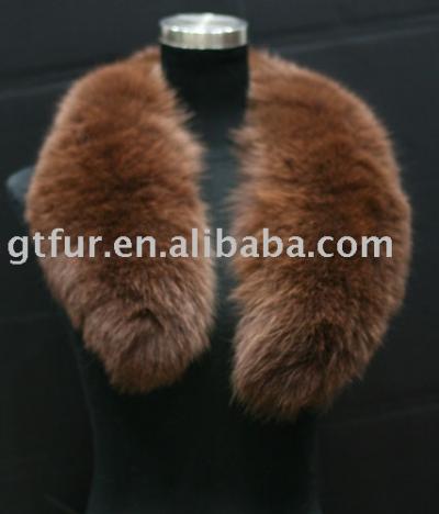 Fox fur collar (Лисий мех воротника)