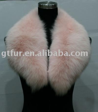 Fox fur collar (Лисий мех воротника)