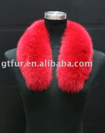 Fox fur collar (Fox Pelzkragen)