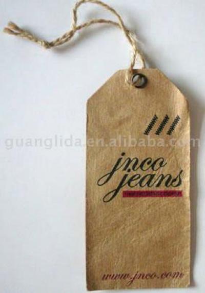 Paper Hangtag (Livre Hangtag)