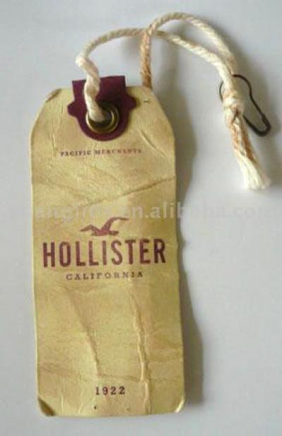 Paper Hangtag (Livre Hangtag)