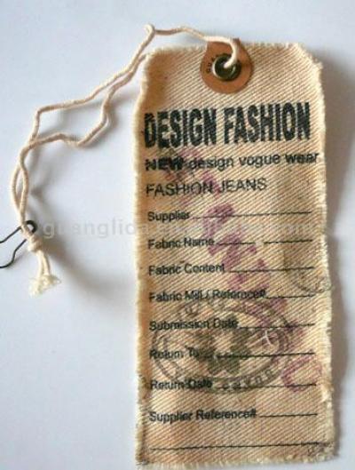 Fabric Hangtag (Ткани Hangtag)