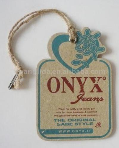 Paper Hangtag (Livre Hangtag)
