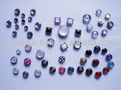 prong snap button (Zinke Snap-Taste)