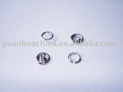 444# prong snap button (444 # Zinke Snap-Taste)