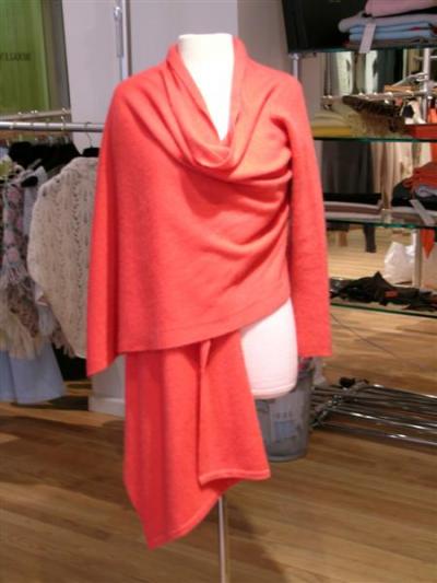 100% Cashmere Wrap Sweater