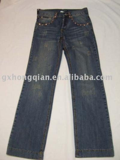 jeans trousers (jeans trousers)