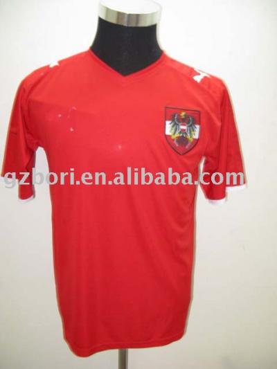 Euro 2008 --Soccer jerseys Austria team (Euro 2008 - Équipe d`Autriche de football maillots)