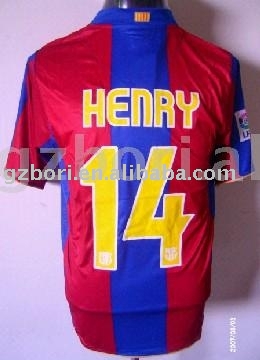 New club soccer jersey --Barcelona 14 # Henry (home) (New club soccer jersey --Barcelona 14 # Henry (home))