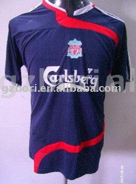 New club soccer jersey--Liverpool (home) (Новый футбольный клуб Джерси - Ливерпуль (дом))