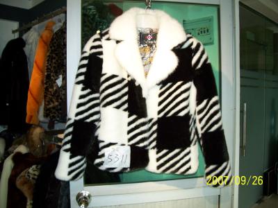 artificial fur coat (artificial fur coat)