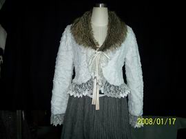 faux fur coat (faux fur coat)