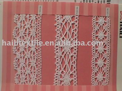 cotton crochet lace (coton dentelle au crochet)
