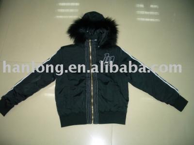 stock ladies` coat with hoody (stock ladies` coat with hoody)