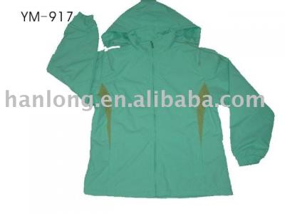 Lady`s cotton padded jacket with hood (Lady`s cotton padded jacket with hood)