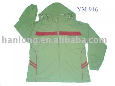 Lady`s cotton padded leisure jacket with hood (Lady`s cotton padded leisure jacket with hood)