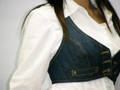 jeans waistcoat (jeans waistcoat)