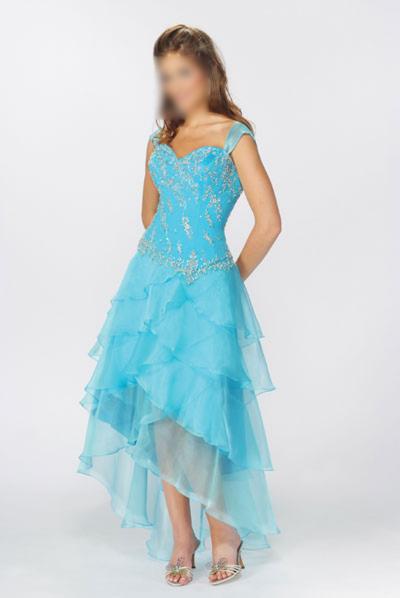 High-quality Evening Dresses with French Taffeta, Organza (Высококачественные Вечерние платья с французским тафта, органза)