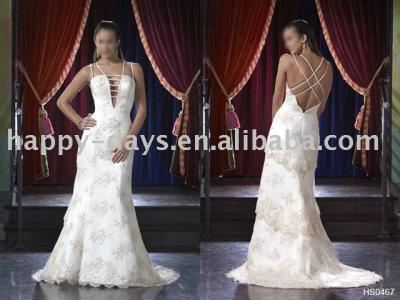 High-quality Bridal Gown, Evening Dress with Thick Satin (Высококачественные Свадебные платья, вечерние платья с толстыми атласная)