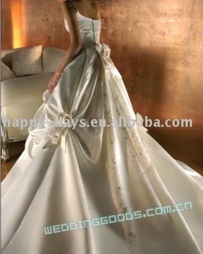 High-quality Bridal Apparel with French Lace, Thick Satin (Качественная одежда Люкс с французским кружевом, Толстой атласная)