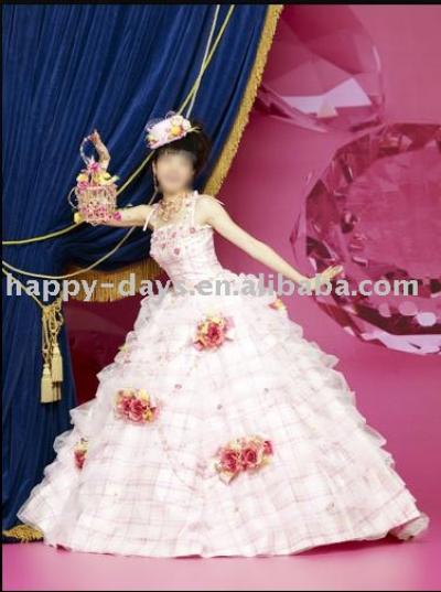 Charming Bridal Gown, Satin Dress (Charmante robe nuptiale, Robe en satin)