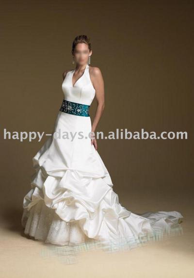 Stylish Wedding Dress with high-quality Organza, Italian Organza (Elegantes Brautkleid mit hochwertigen Organza, Italienisch Organza)